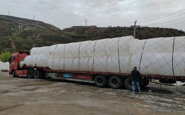 通渭PE吨桶交付中